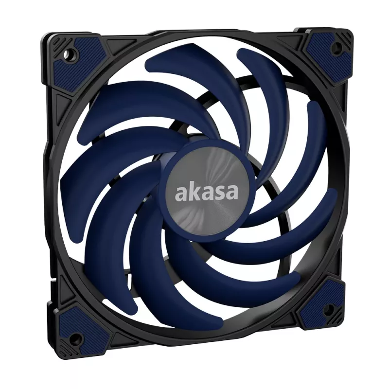 Akasa Alucia XS12 ventilators 120mm melns zils 700-2000 RPM HDB