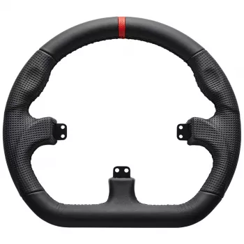 Asetek SimSports GT Rim - Closed D, āda - melns