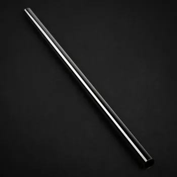 Bitspower None Chamfer Brass Hard Tubing 12mm AD, 500mm - Melns sparkle