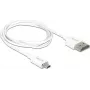 HDMI kabelis DeLOCK 85149 1 m HDMI Type A uz Type D balts