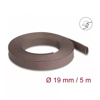 Kabeļu uzmava DeLOCK 20905 Brūna Poliesters 1,9 cm Diametrs