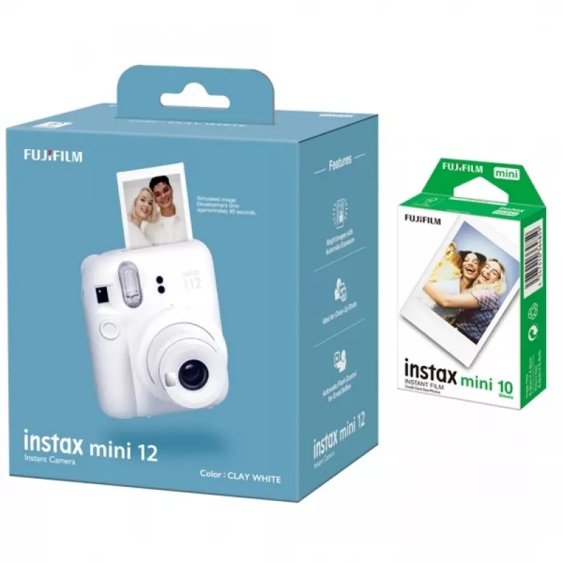 Momentānā kamera Fujifilm Instax Mini 12 — momentānais filma, ISO 800