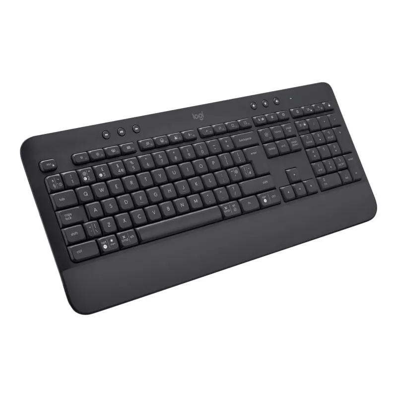 Logitech Signature - tastatūra - bezvadu - Bluetooth 5.1 - QWERTY - itāļu - grafīts (920-010915)