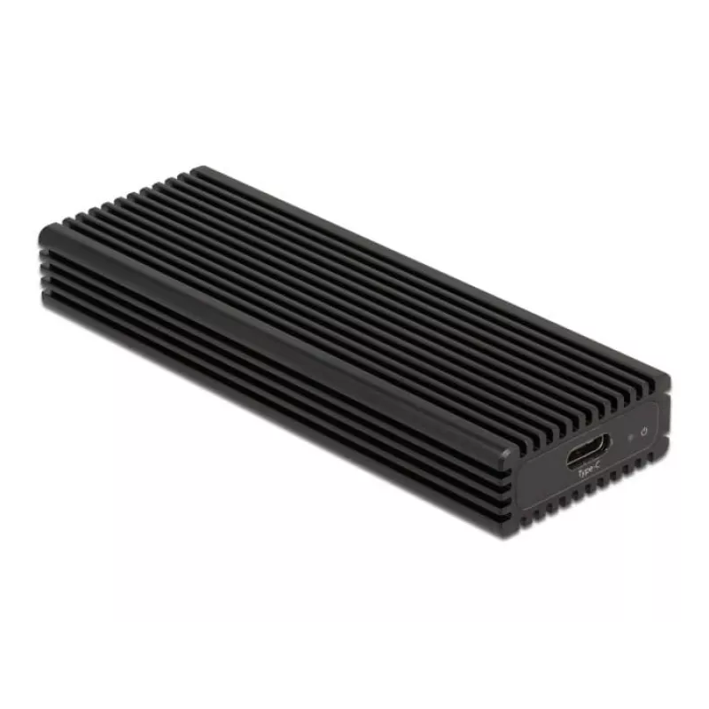 SSD korpuss DeLOCK Ārējais USB Type-C combo korpuss M.2 NVMe PCIe vai SATA SSD