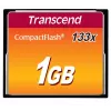 Transcend - Zibatmiņas karte - 1GB - 133x - CompactFlash karte (TS1GCF133)