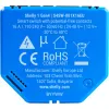 Viedais slēdzis Shelly 1 Gen4, bezvadu, 240 V maiņstrāva, Bluetooth 5.0/Wi‑Fi/ZigBee, plastmasas korpuss, 42×16×37 mm, komplektā 2 gab.