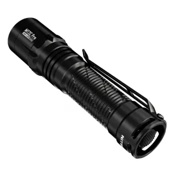 Rokas lukturītis Nitecore MT2C Pro, kompakts alumīnija LED, uzlādējams caur USB, 50 lm min, ūdensnecaurlaidīgs 2 m, triecienizturīgs, 117,5 mm, 64 g, melns