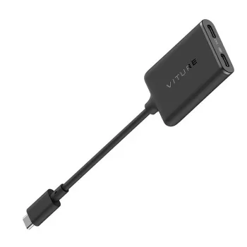 Uzlādes adapteris Viture USB-C XR Pro iPhone tālrunim One-XRiP-Adp-Blk 20 W jaudas piegāde