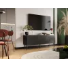 RTV skapis SIENA 150.5x40x60 melns matēts