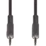 Audio kabelis e+p B 111 1.5m 3.5mm melns