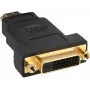 Adapteris Kindermann HDMI uz DVI-D (vīrišķais uz sievišķo) — digitālais video signāls