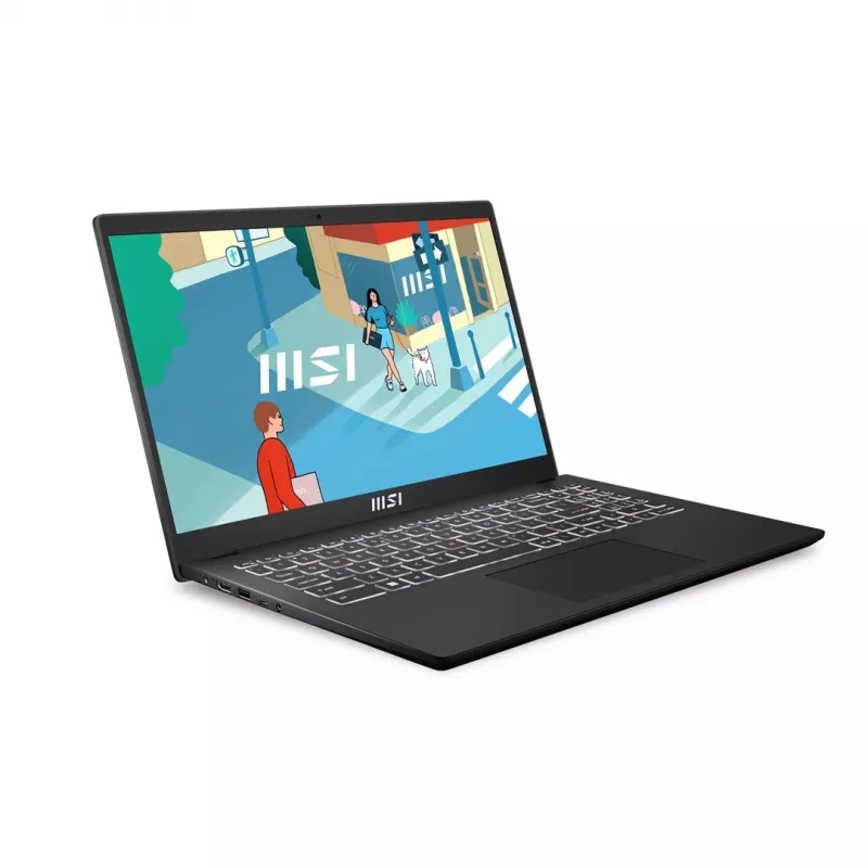 MSI Modern 15 H C13M-202PL 15,6 collu klēpjdators, Intel Core i5, 16 GB RAM, 512 GB SSD, Windows 11