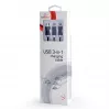 USB 2.0 kabelis Gembird CC-USB2-AM31-1M — USB A savienotājs, 1 m, melns