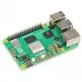 Vienplates dators Raspberry Pi 5 izstrādes plate — 2400 MHz Arm Cortex-A76, līdz 16 GB LPDDR4x, MicroSD, USB 3.2, Wi‑Fi 5