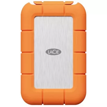 Ārējais SSD LaCie STND4000400 4 TB USB4 Gen 3x2 Thunderbolt USB Type-C, oranžs/nerūsējošais tērauds