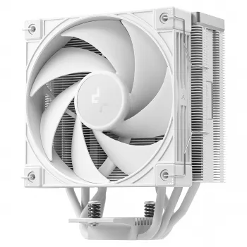 Dzesētājs DeepCool AK400 G2 WH, 120 mm ventilators, maksimālais gaisa spiediens 3.33 mmH2O, 92×132×156 mm, balts