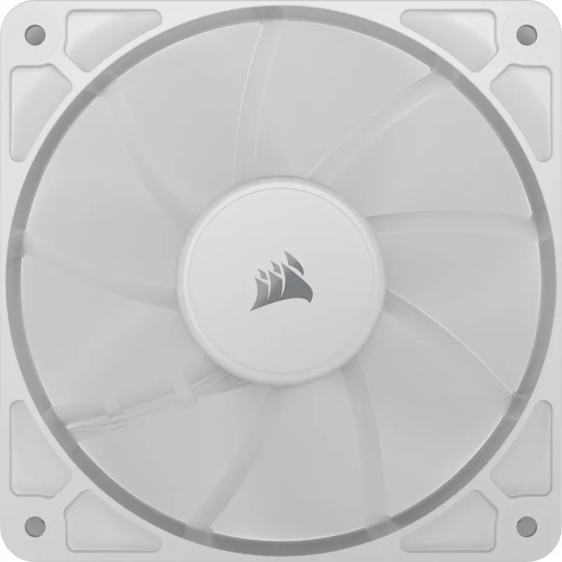 Ventilators Corsair RS120 12 cm Balts 420-2100 RPM 0.2-4.15 mmH2O