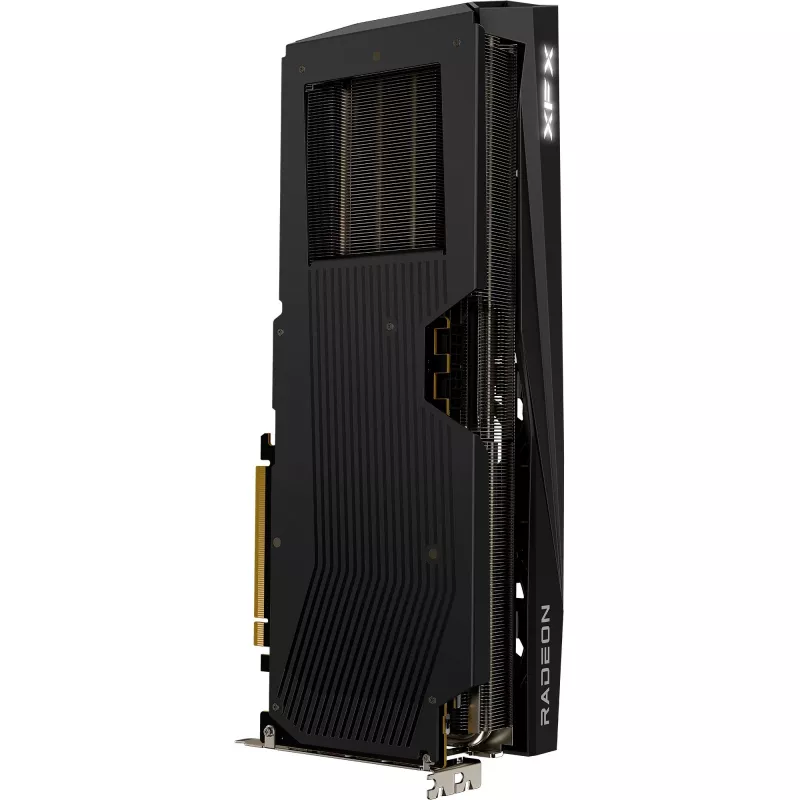 XFX Radeon RX 9070 XT grafiskā karte — 16 GB GDDR6, 256-bit, PCIe 5.0, 3x DisplayPort 2.1, HDMI 2.1, 3 ventilatori
