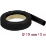 Termosarukuma caurule DeLOCK 18940 Melna 5m 1,6cm