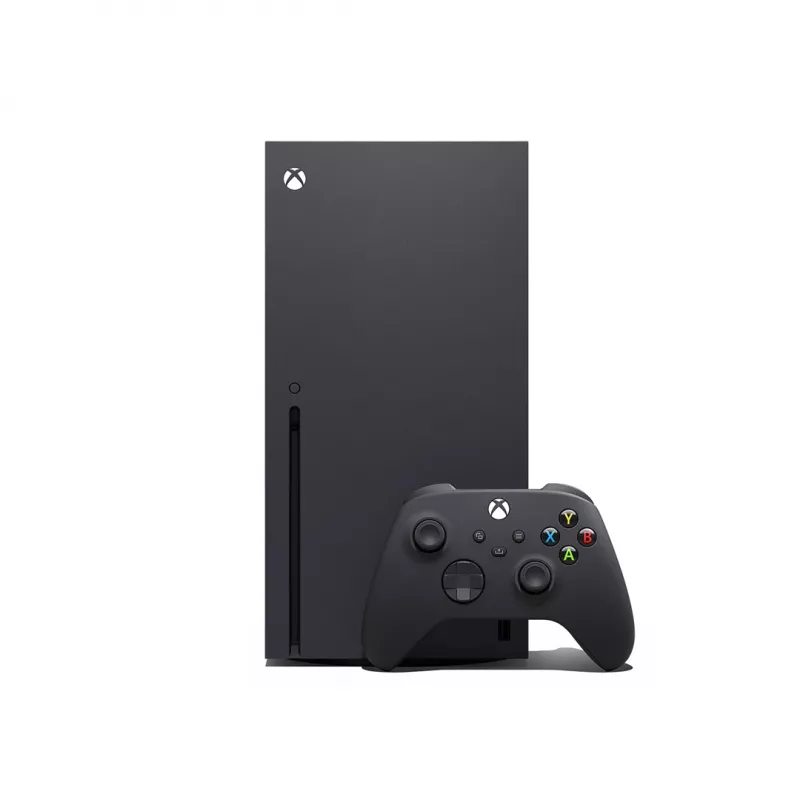 Spēļu konsole Microsoft Xbox Series X — 1 TB SSD, AMD Ryzen Zen 2 3,8 GHz, AMD RDNA 2 (12 TFLOPS), 4K HDR, Wi‑Fi 5, Gigabit Ethernet, Blu‑Ray
