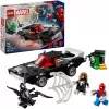 LEGO Marvel Super Heroes Spider-Man vs. Venom Muscle Car 76309 būvēšanas komplekts — 254 detaļas, 3 minifigūras, vecumam 7+