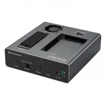 Dokstacija GrauGear G-M2ST235-CL M.2 NVMe/SATA SSD un 2,5/3,5 collu HDD
