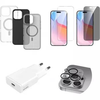 4smarts 7in1 Value Set for Apple iPhone 16 Pro Max MagSafe-saderīgs