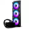Phanteks Glacier One 360M25 LCD AiO-Liquid Cooling, 6 collu displejs - 360 mm, melna