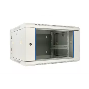 Extralink pie sienas stiprināms skapis 6U 600x600 AZH pelēks, verams