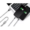 LogiLink CU0202 USB kabelis USB 2.0 1,2 m USB A USB C/Micro-USB A pelēks