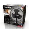 Mesko | Ventilators | MS 7308 | Galda ventilators | Melns | Diametrs 23 cm | Ātrumu skaits 2 | Oscilācija | 30 W | Nē