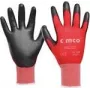 Darba cimdi Cimco 141237 Melns Sarkans L