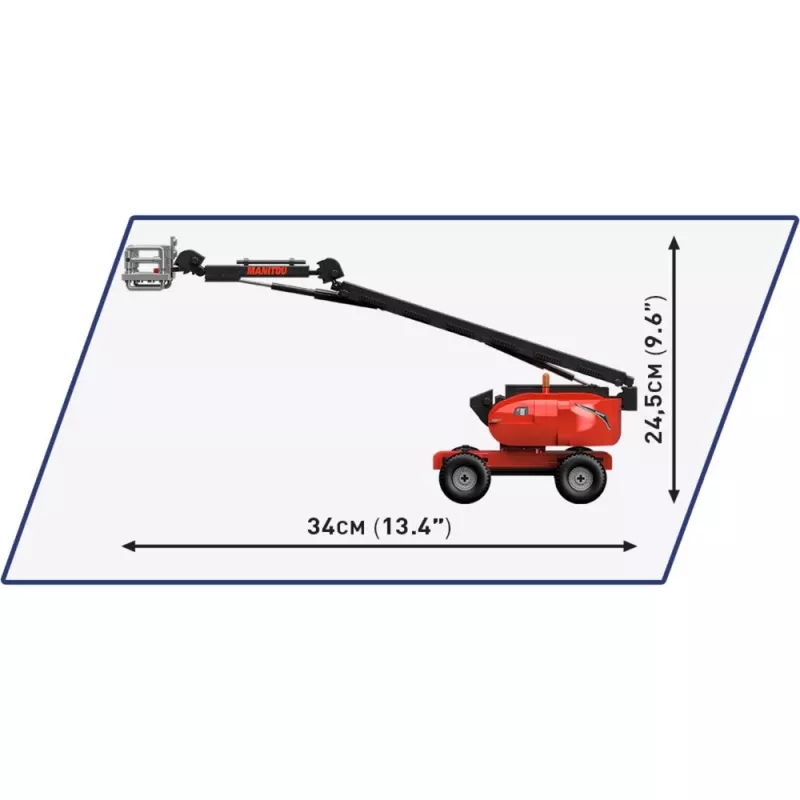 Būvbloki COBI Manitou 280 TJ 347 gabali bērniem no 6 gadu vecuma