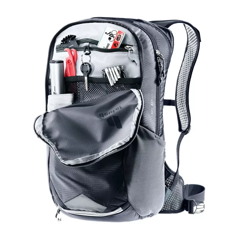 Deuter Race Air 14+3 14 L Melns Riteņbraukšana Alpīnisms Unisex