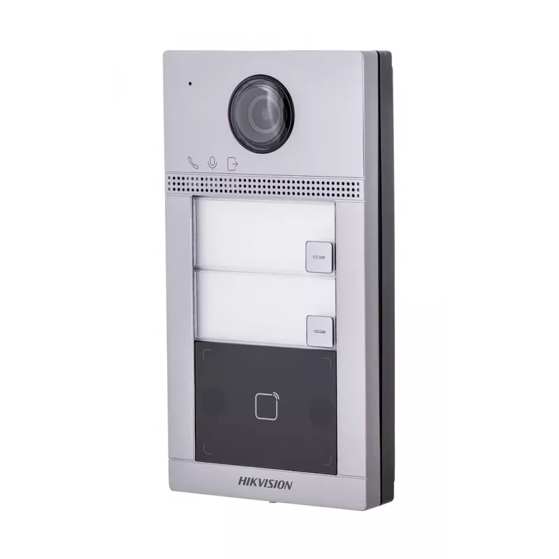 Video domofonu sistēma Hikvision DS-KV8213-WME1(C) 2 MP Pelēks IP65