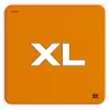 Spēļu peles paliktnis GLORIOUS Fnatic FOCUS3 MAX XL - paplašināts XL izmērs, auduma virsma, sašūta mala