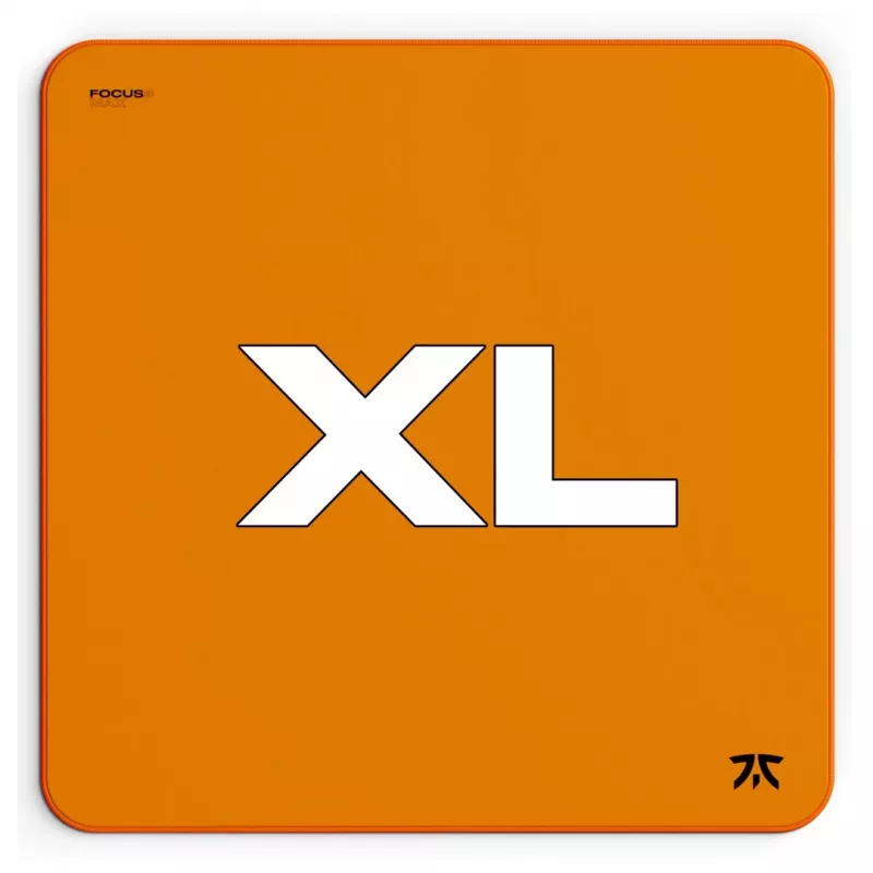 Spēļu peles paliktnis GLORIOUS Fnatic FOCUS3 MAX XL - paplašināts XL izmērs, auduma virsma, sašūta mala