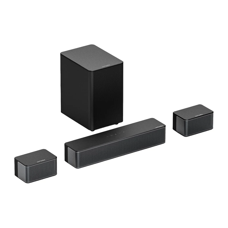 Soundbar Ultimea Poseidon D50 — modelis U2500, kompakts mājas audio skaļrunis televizoram un mūzikai