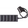 SCART slēdžu kaste ShiverPeaks 5 portu ar 0,4 m SCART kabeli (modelis 22224021)