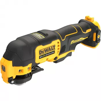 Oscilējošais daudzfunkciju instruments DeWalt DCS353NT-XJ, bezsuku motors, bezvada, 12 W, 840 g, melns/dzeltens