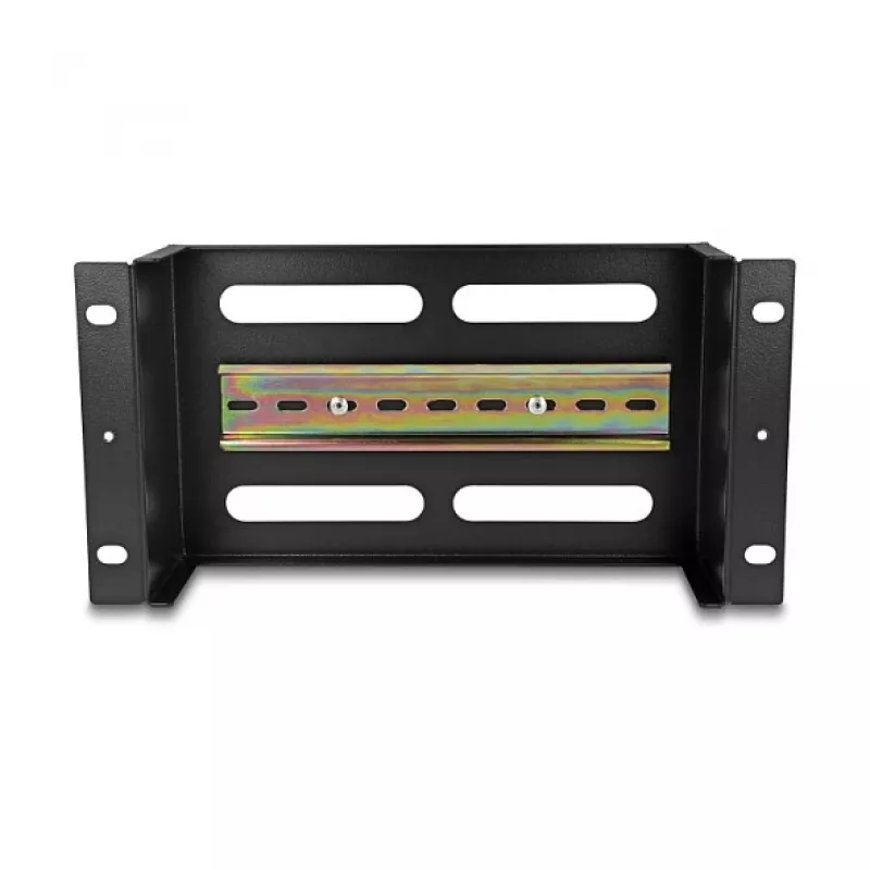 Rack accessory DELOCK 67320 — metal cover strip, Melns, 1 pc