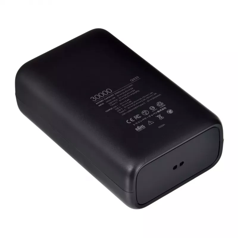 Silicon Power QX55 Powerbank Litija polimēra (LiPo) 30000 mAh Melns