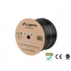Tīkla kabelis LANBERG Cat5e U/UTP LCU5-21CU-0305-BK, 305 m, 24 AWG, PVC apvalks, melns