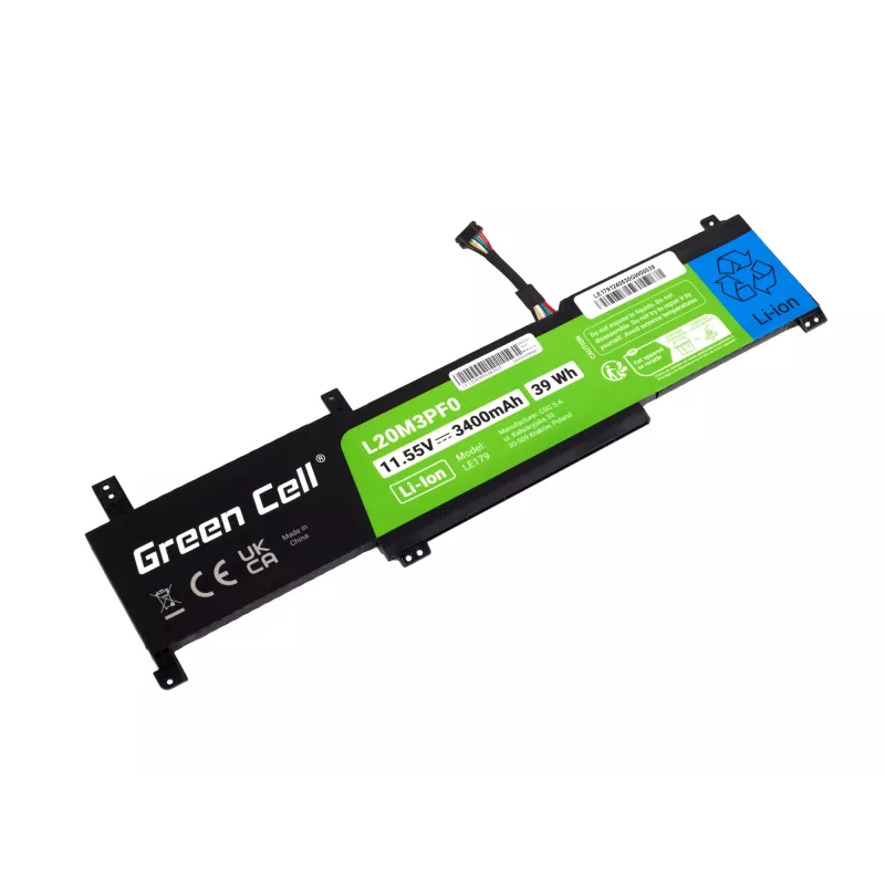 Akumulators Green Cell L20M3PF0 Lenovo Ideapad 3-14ITL6 15ITL6 17ITL6 S14 V14 15 17 G2 G3