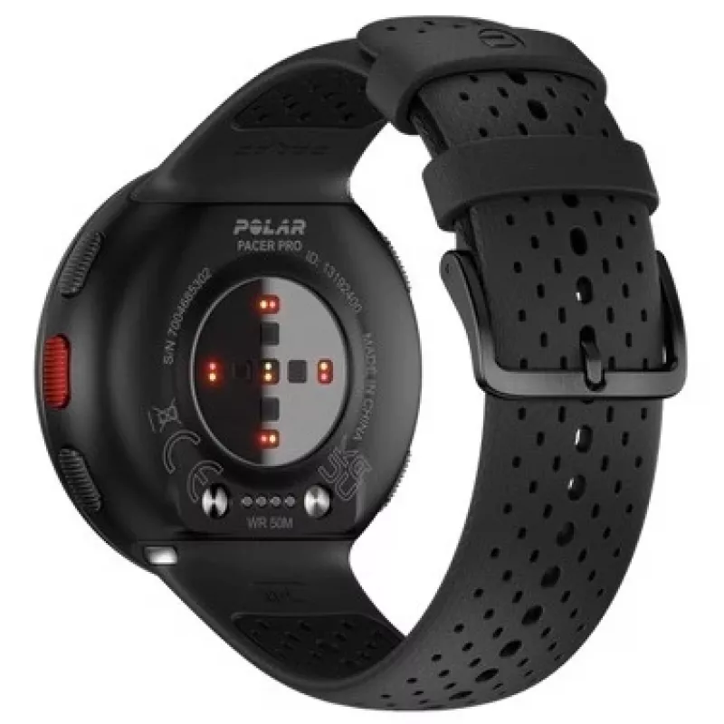 Viedpulkstenis Polar Pacer Pro Pelēks