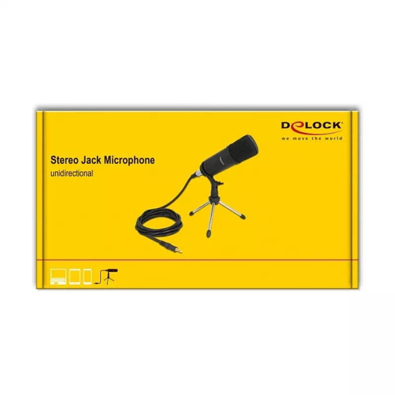 PC mikrofons DeLOCK Professional Computer Podcasting Microphone