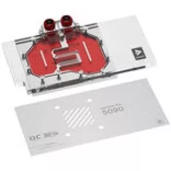 Ūdens bloks Barrow priekš ASUS ROG Astral 5090 GPU balts, modelis BS-ASA5090-PA W