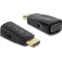 DELOCK HDMI–VGA adapteris ar 3,5 mm audio un USB strāvas kabeli — modelis 61082