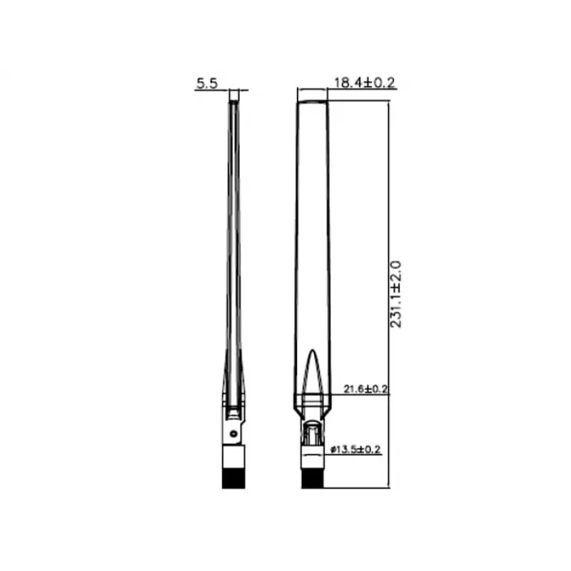 Daudzvirzienu antena DeLOCK 88899