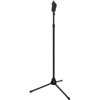 Mikrofona statīvs Omnitronic MS-3 ar pagarināmo sviru, melns